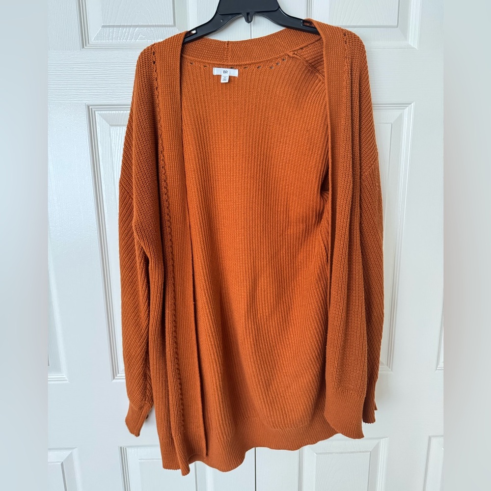 BP Rust Cardigan Sweater